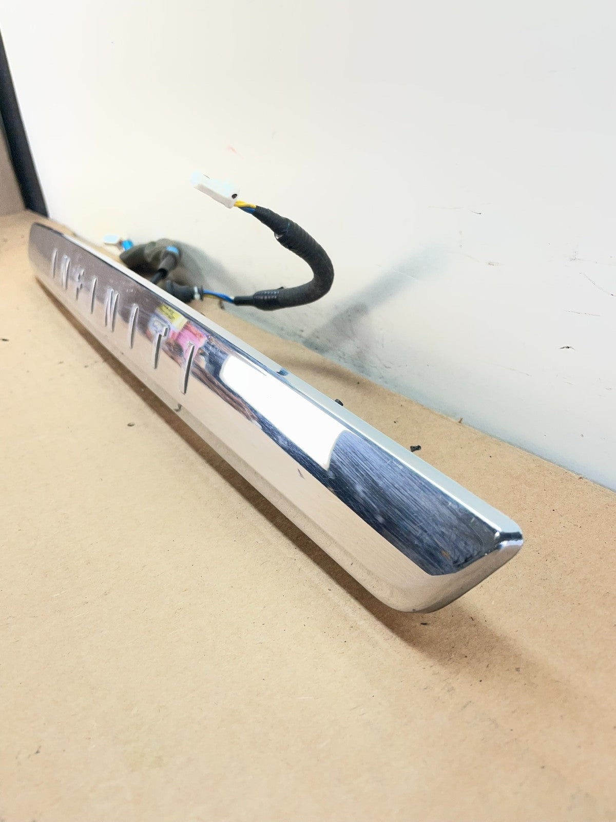2013 - 2017 Infiniti QX60 JX35 Rear Trunk Spoiler Finish Panel Molding AF8778 DG1