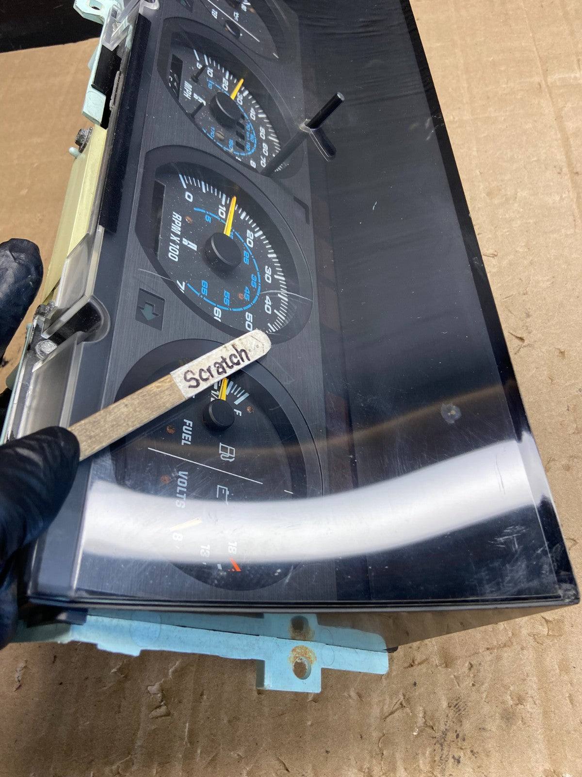 1984-1990 Oldsmobile Cutlass Ciera Dash Speedometer Instrument Cluster AE17813