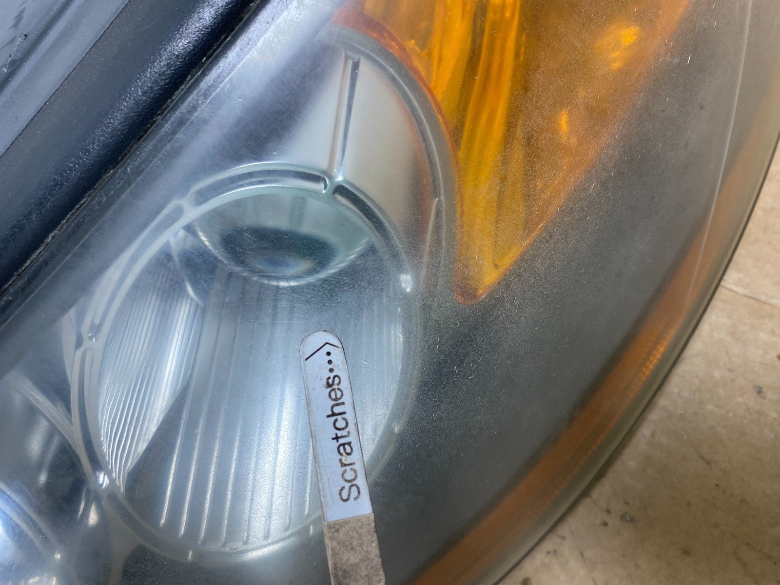 2007 2008 2009 Hyundai Santa Fe Left Driver LH Halogen Headlight AE3249 DW3