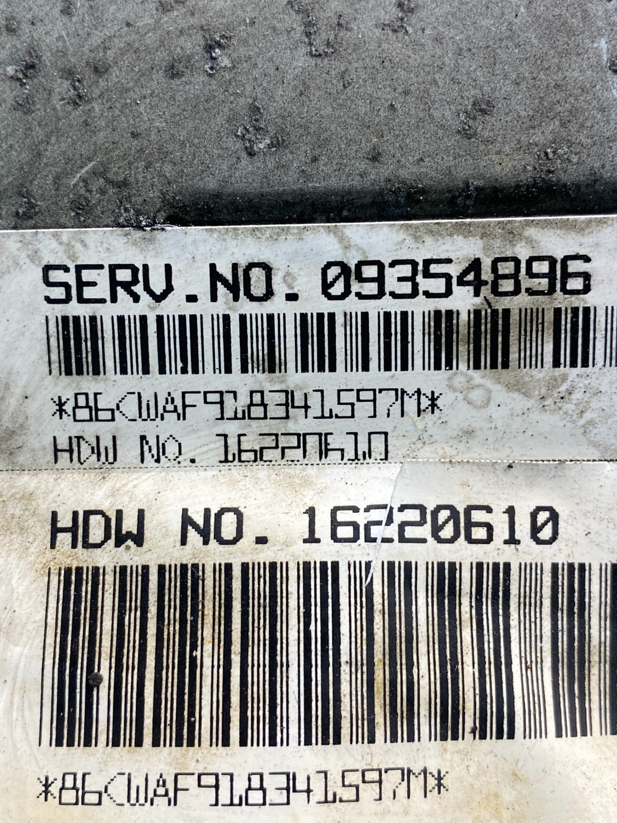 1999 2000 Chevrolet Silverado Engine Control Module ECM ECU 09354896 AH1690 DG2