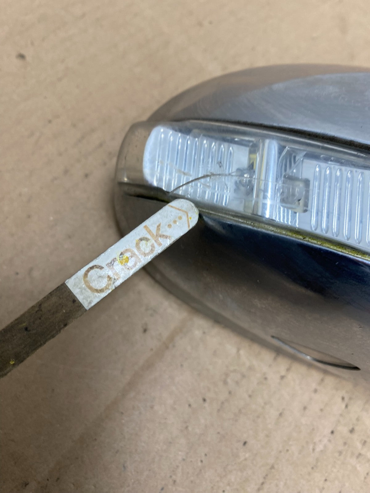 2006 to 2008 Mercedes-Benz S-Class Right Passenger Side View Mirror OEM W0603 DW8