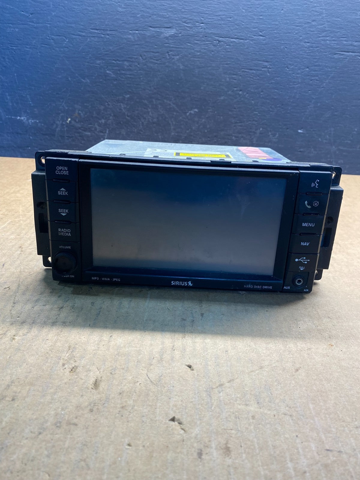 2008 2013 Jeep Dodge Chrysler Screen Display CD Player Satellite Radio AC6942 DG0