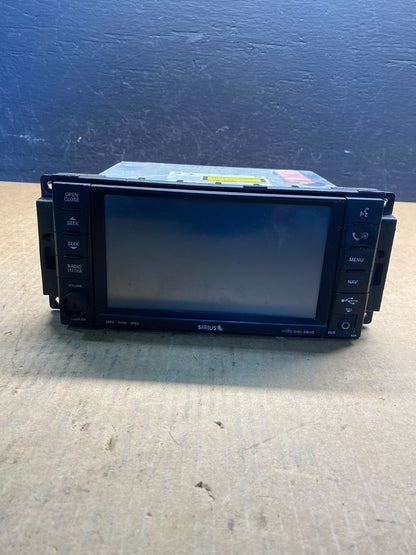 2008 2013 Jeep Dodge Chrysler Screen Display CD Player Satellite Radio AC6942 DG0