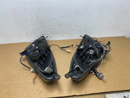 2000 to 2005 Toyota Celica Left+Right Set LED Black Headlights AD4631 DG9