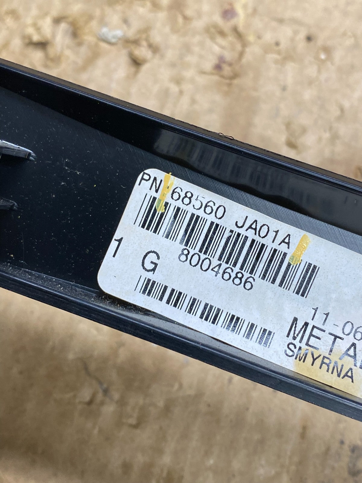 2007-2009 Nissan Altima Center Dash Radio Ash Tray Bezel Trim Z4523 DG6