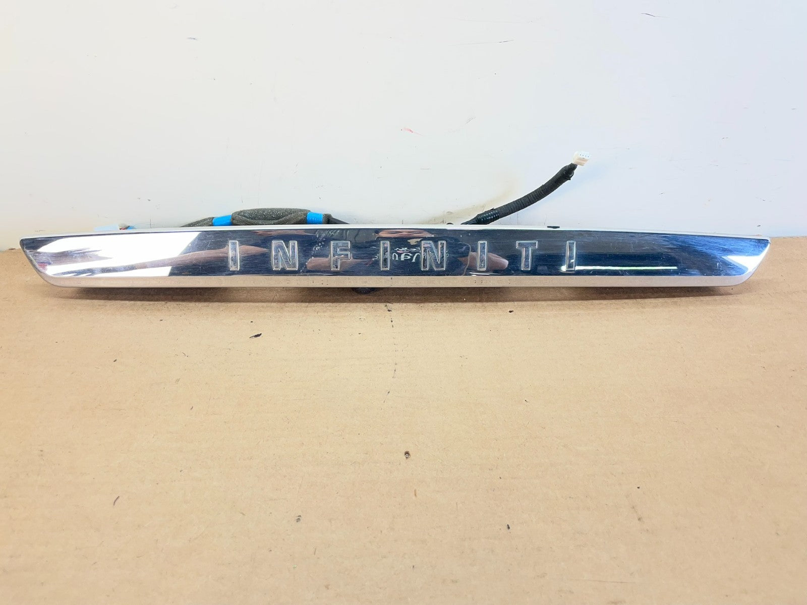 2013 - 2017 Infiniti QX60 JX35 Rear Trunk Spoiler Finish Panel Molding AF8778 DG0