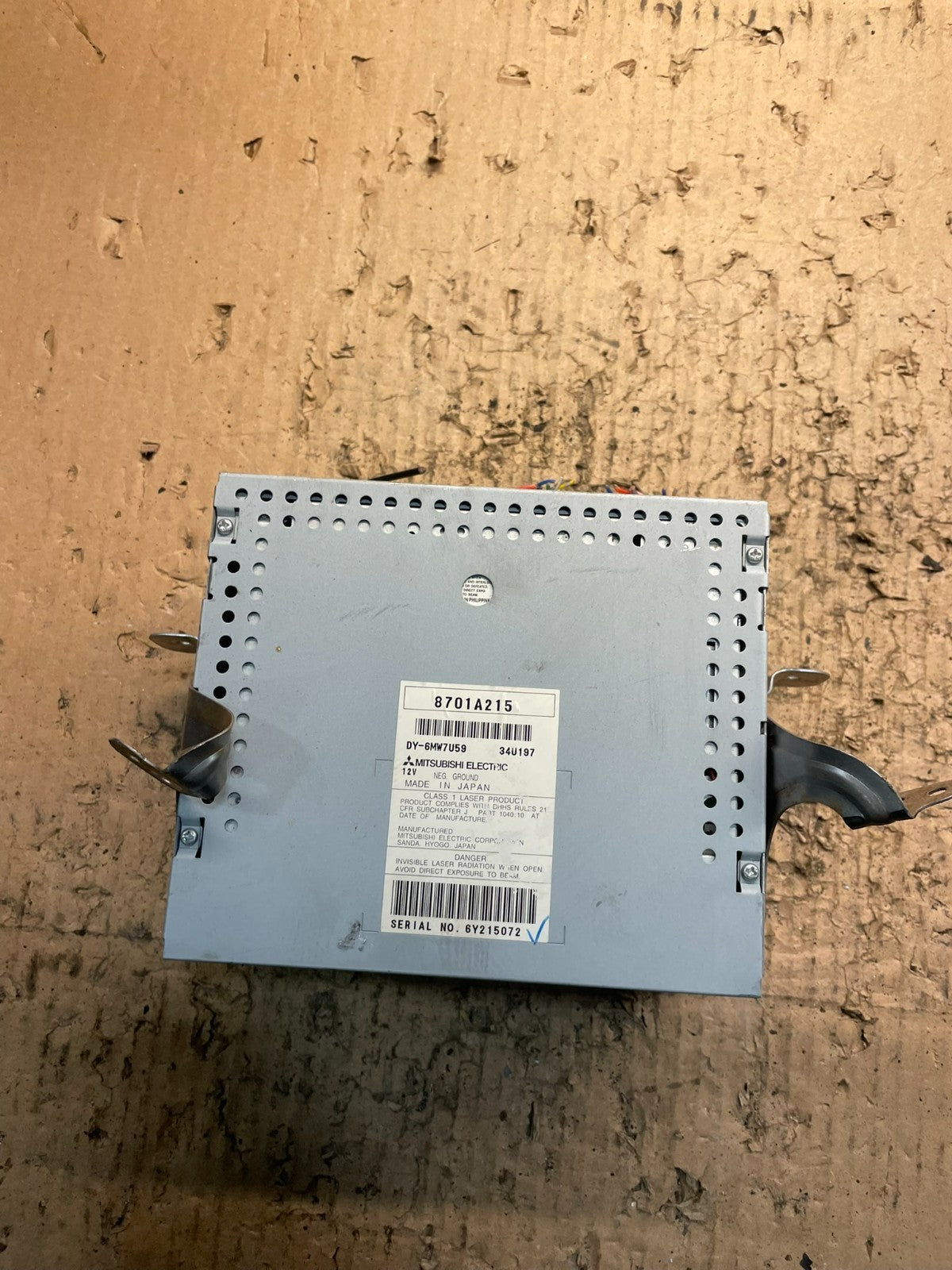 2007 2013 Mitsubishi Outlander AM/FM/CD/MP3 Radio Head Unit Receiver U1653 DG5