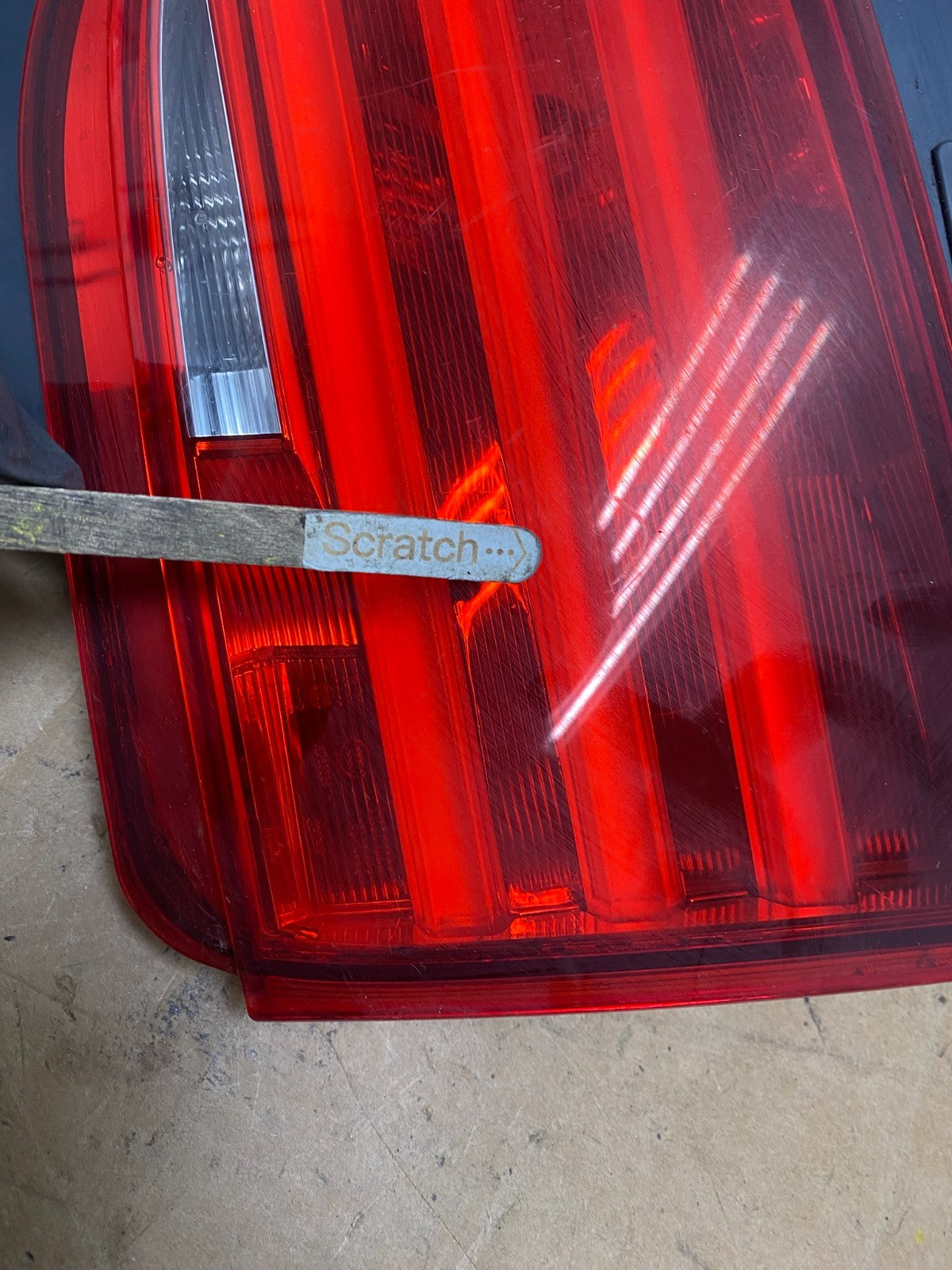 2010-2013 BMW F07 5 Gran Turismo GT Right Passenger Rh Inner Tail Light X5101 DW3