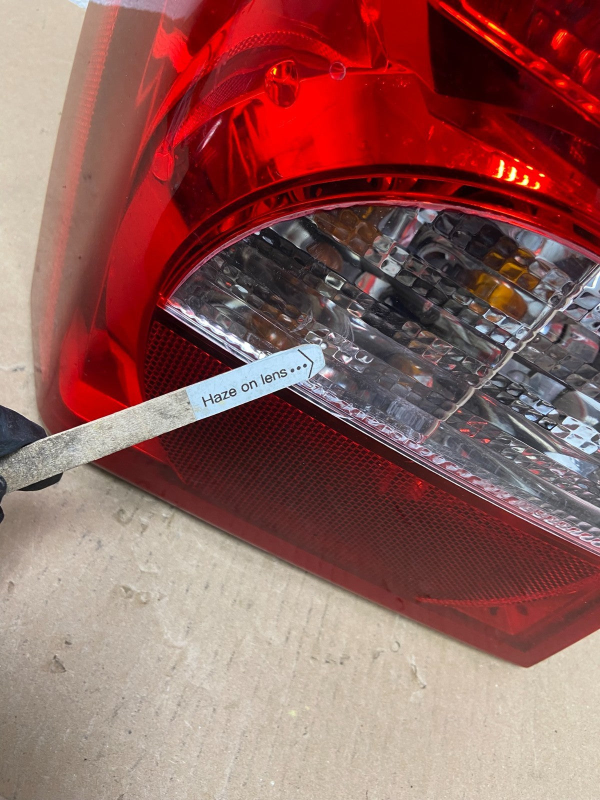 2008 2009 2010 2011 2012 Dodge Caliber Tail Light Left Driver Side AD6469 DW4