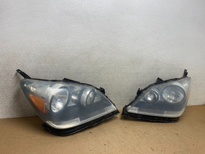 2005 2006 2007 Honda Odyssey Left+Right Set Halogen Headlights W9035 DW2