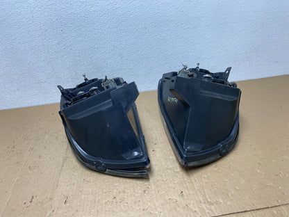 2000 to 2005 Cadillac Deville Left+Right Side Black Headlights AC5974 DG9