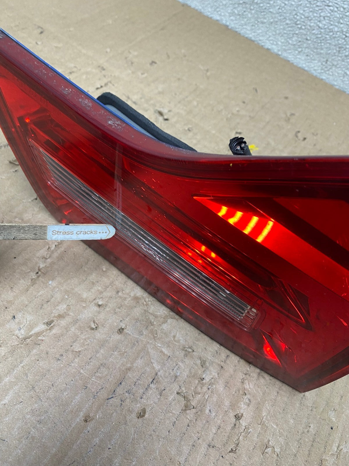 2007 2008 2009 Acura Mdx Left Driver Lh Side Inner Tail Light T7589 DW5