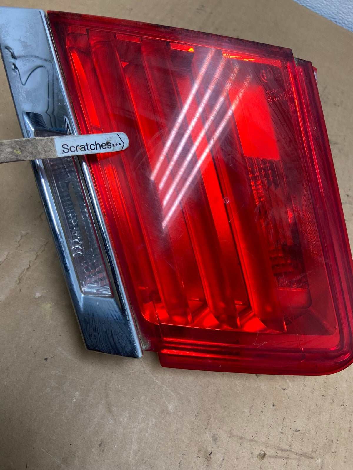 2009 - 2012 Bmw 7-Series F01 F02 750i Right Passenger Inner Tail Light AC8541 DW3