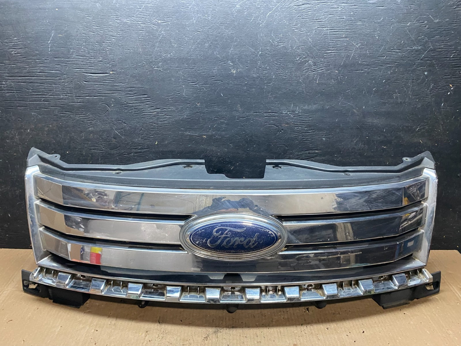 2007 2008 2009 2010 Ford Edge Front Upper Chrome Grill Grille U0266 DG0