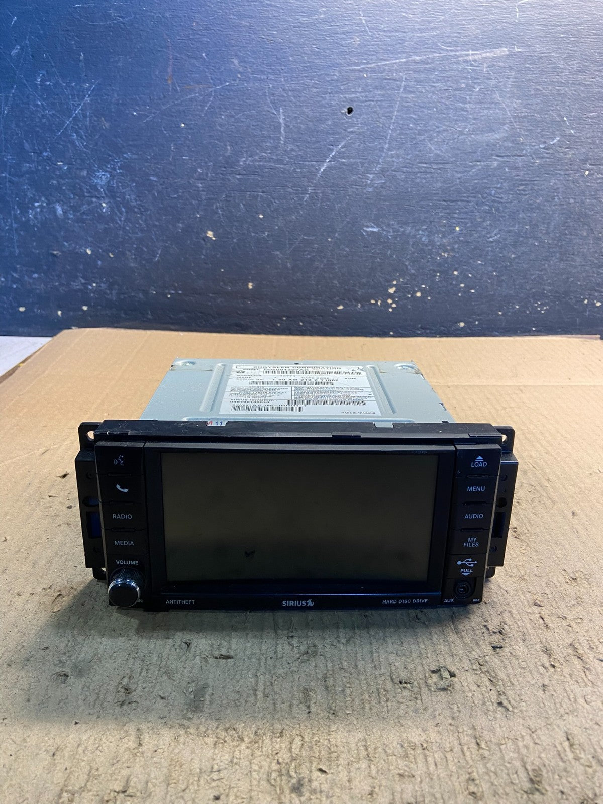 2007 2014 Jeep Dodge Chrysler Screen Display CD Player Satellite Radio Z2110 DG0