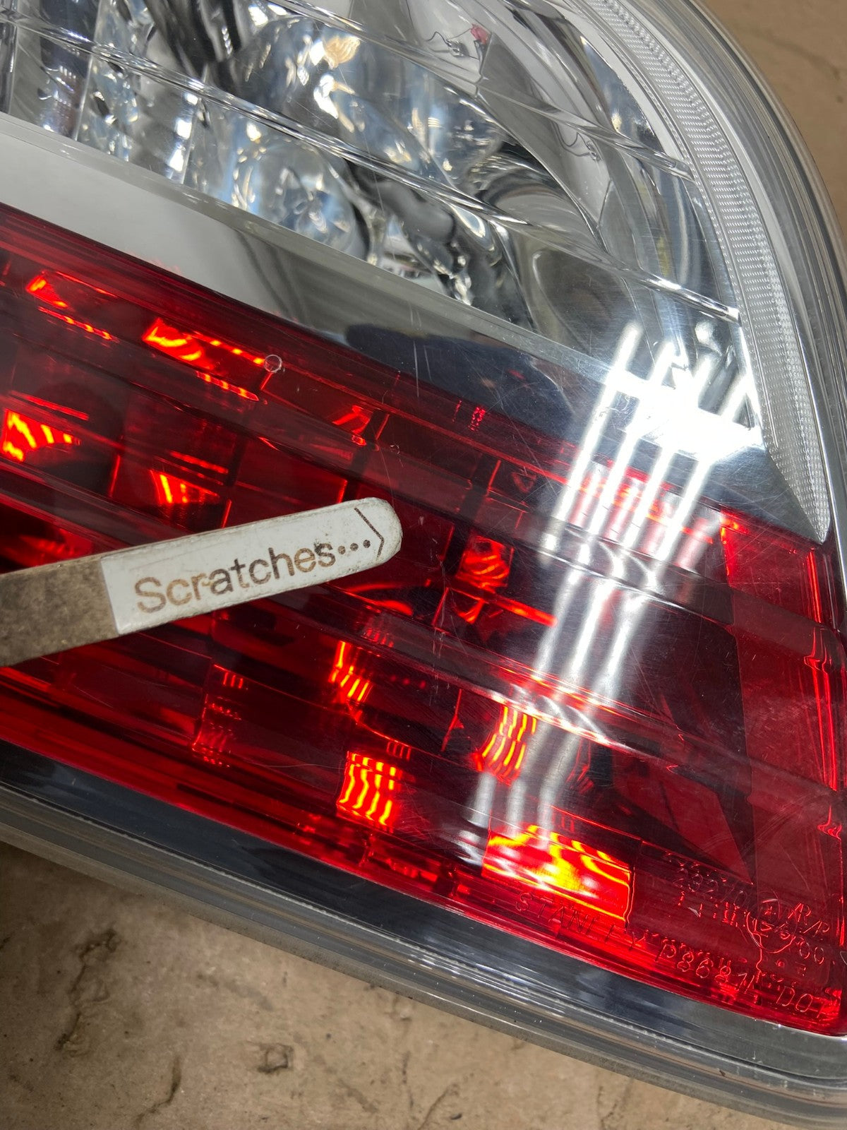 2010 2011 2012 Mazda CX-9 Tail Light Inner Left Driver LH Side AG5665 LK3