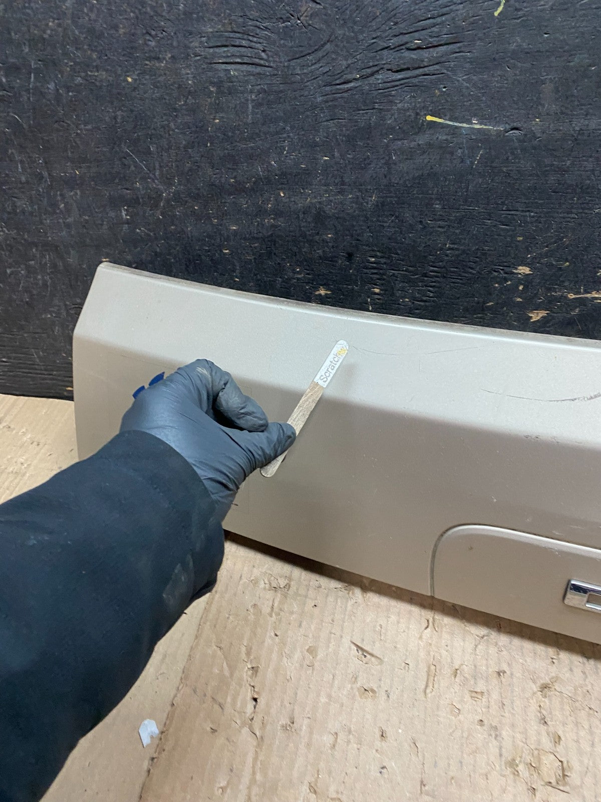 2011 to 2018 Dodge Grand Caravan Tail Gate Trim Molding With Camera OEM X0131 DG3
