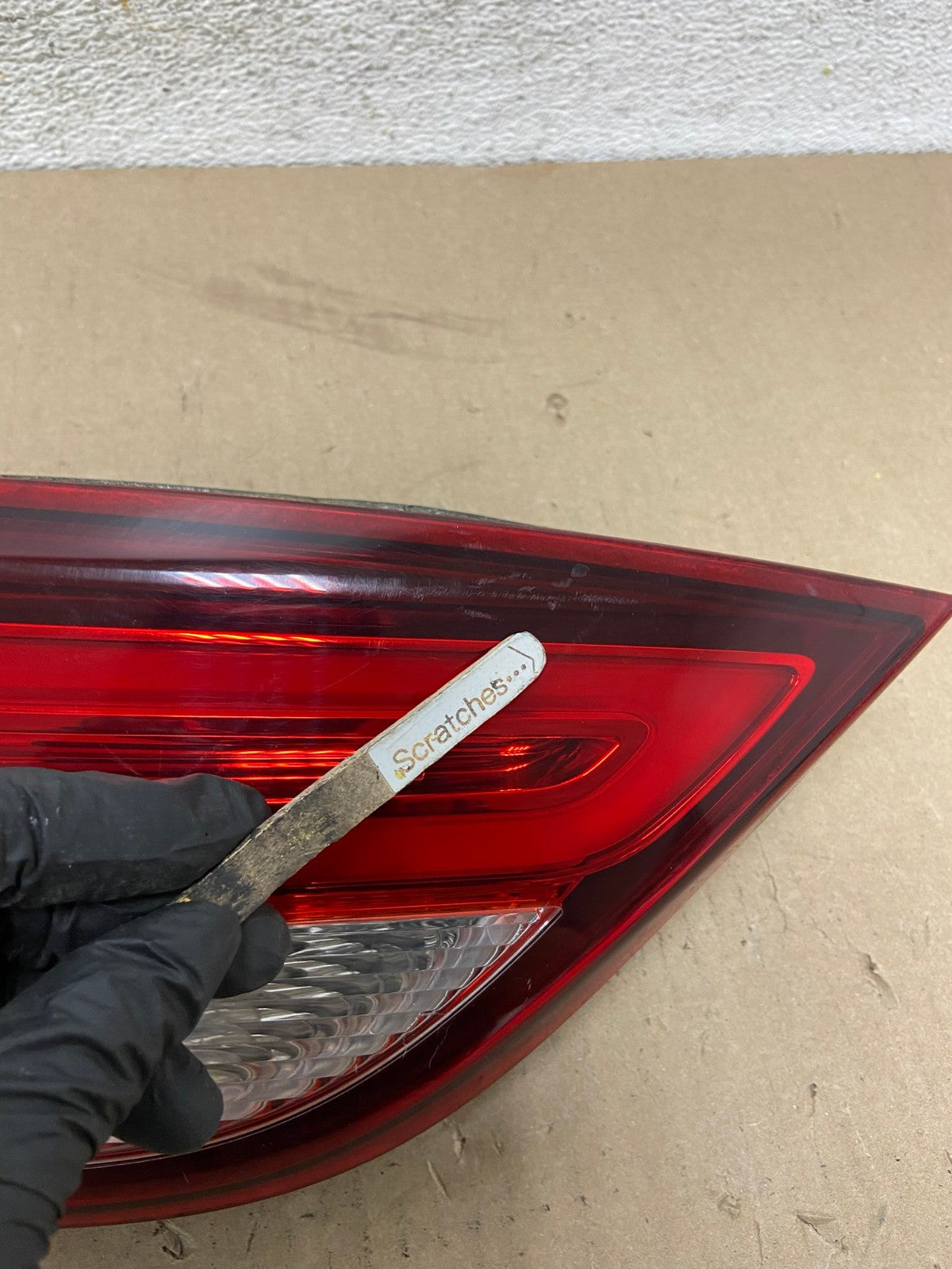 2015 to 2017 Chrysler 200 Sedan Left Driver Side Inner Tail Light AH6827 LK3
