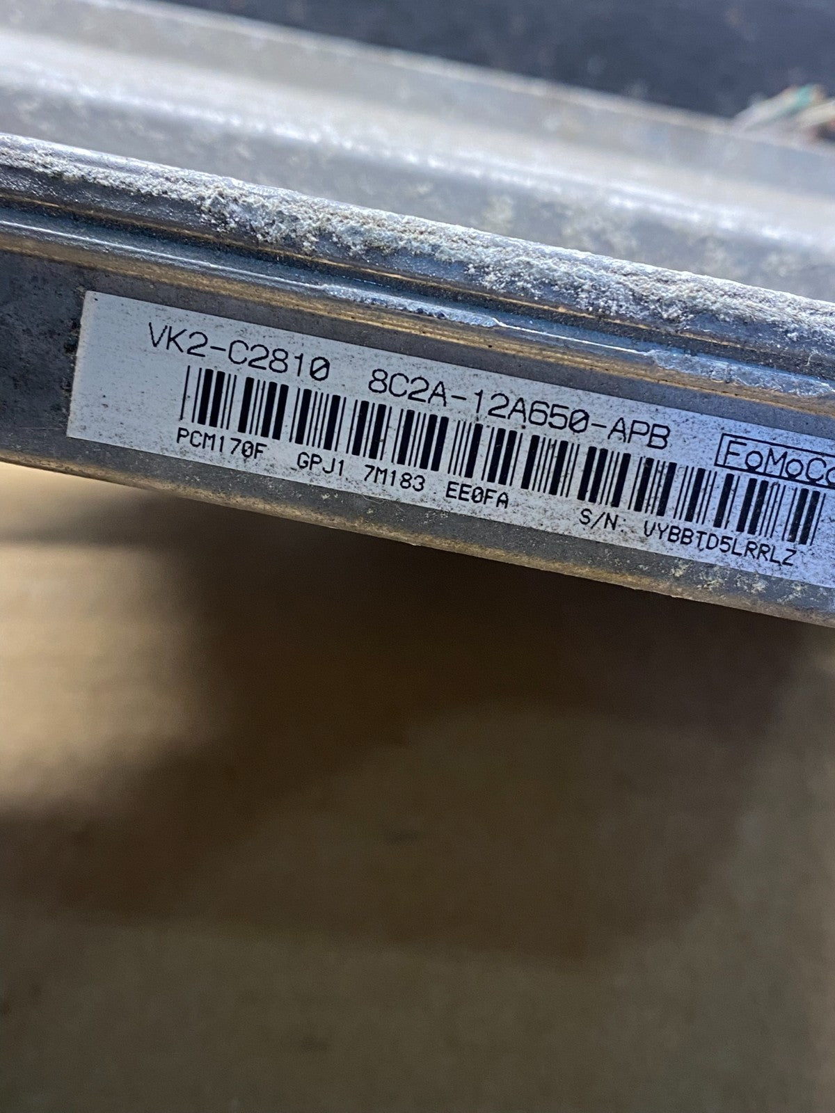 2008 Ford Van E-Series 5.4L Engine Control Module 8C2A-12A650-APB ECU af7702 DG2