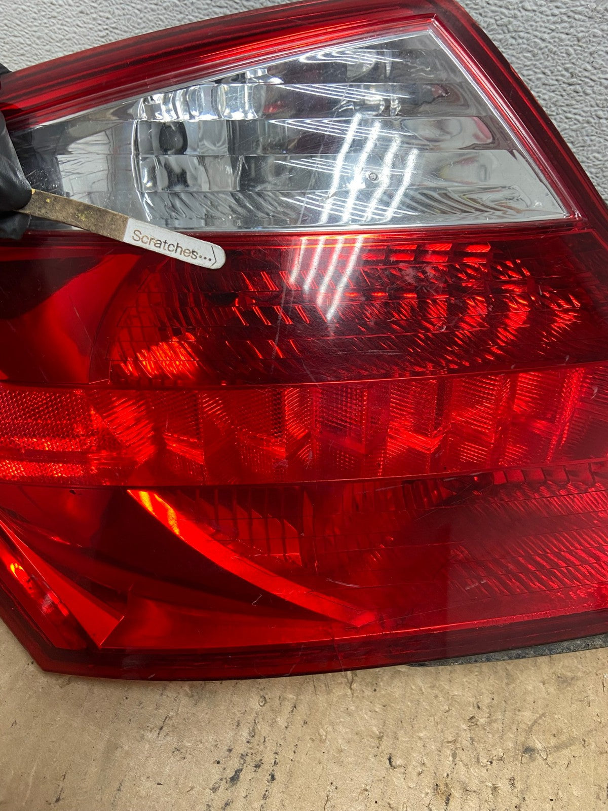 2008 to 2010 Honda Accord Coupe Left Driver LH Side Tail Light AG2474 LK3