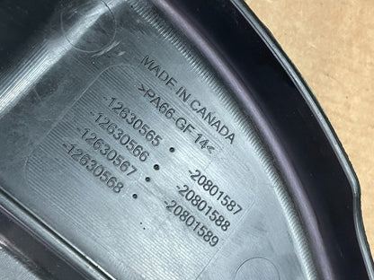 2010 to 2012 Cadillac SRX 3.6L Plastic Engine Cover Shield OEM Z6024 DG8