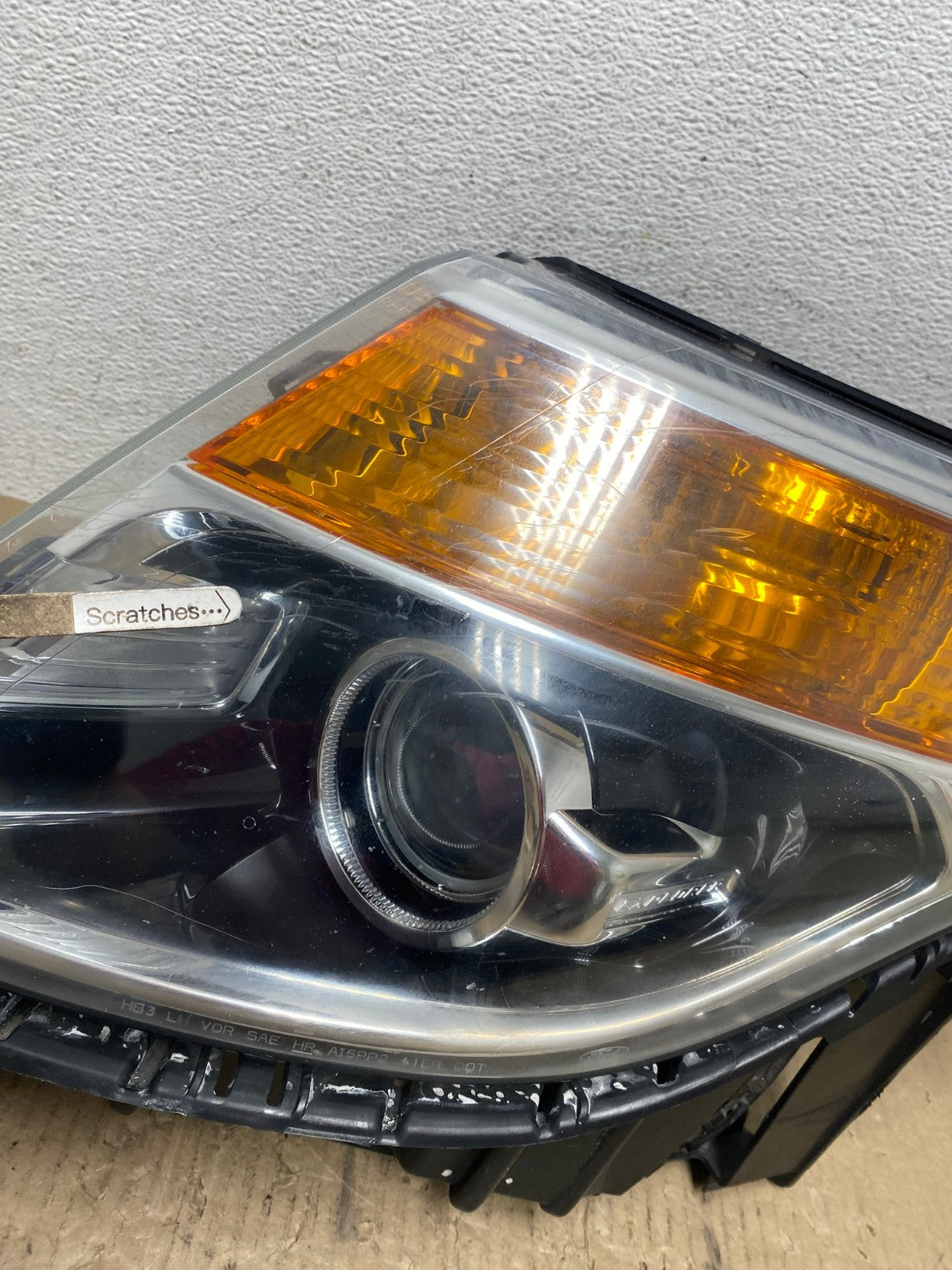 2011 to 2015 Ford Explorer Left Driver LH Halogen Headlight AE7123 LK3