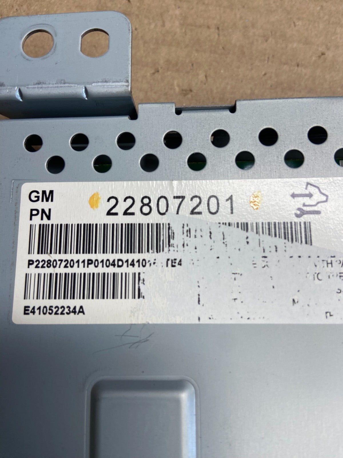 2010 - 2011 Chevrolet Equinox Radio Display Screen Information Dash Oe AH1600 DG5