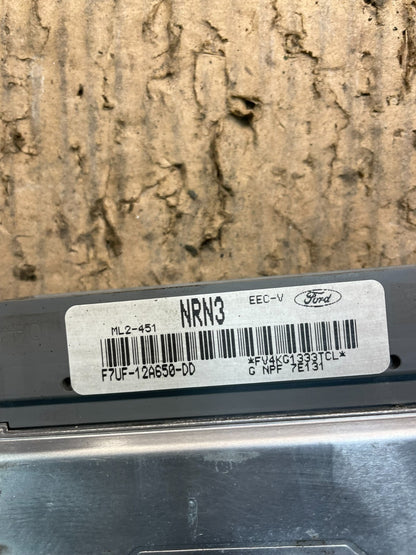 1997 Ford Van E250 E350 4.2L Engine Control Module f7uf-12a650-dd U9487 DG3