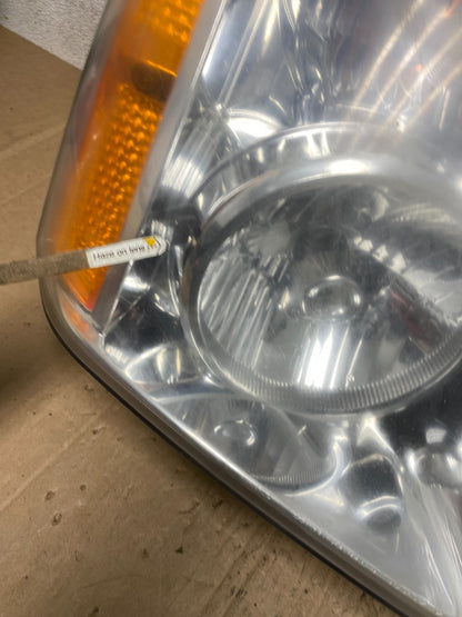 2007 - 2014 GMC Yukon Halogen Headlights Left+Right Side Set Q1717 DW10
