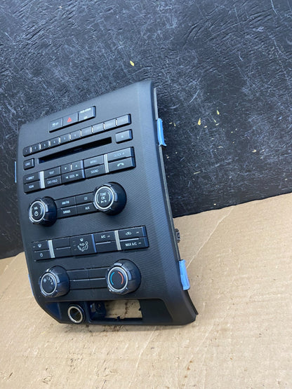 2012-2014 Ford F150 Heater Climate Control Radio Control Dash Bezel OE AF2242 DW1