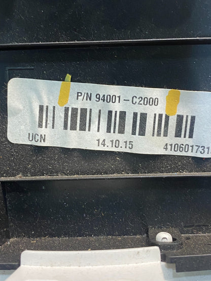 2015 Hyundai Sonata Instrument Speedometer Cluster Gauge AG3866 DG5