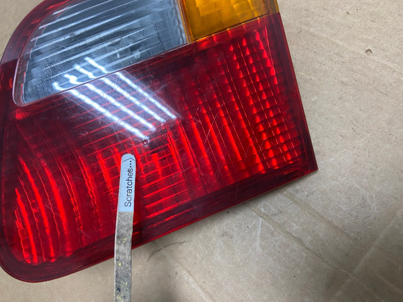 1999 2000 Honda Civic Sedan Right Passenger Side Tail Light Inner AD5442 LK3