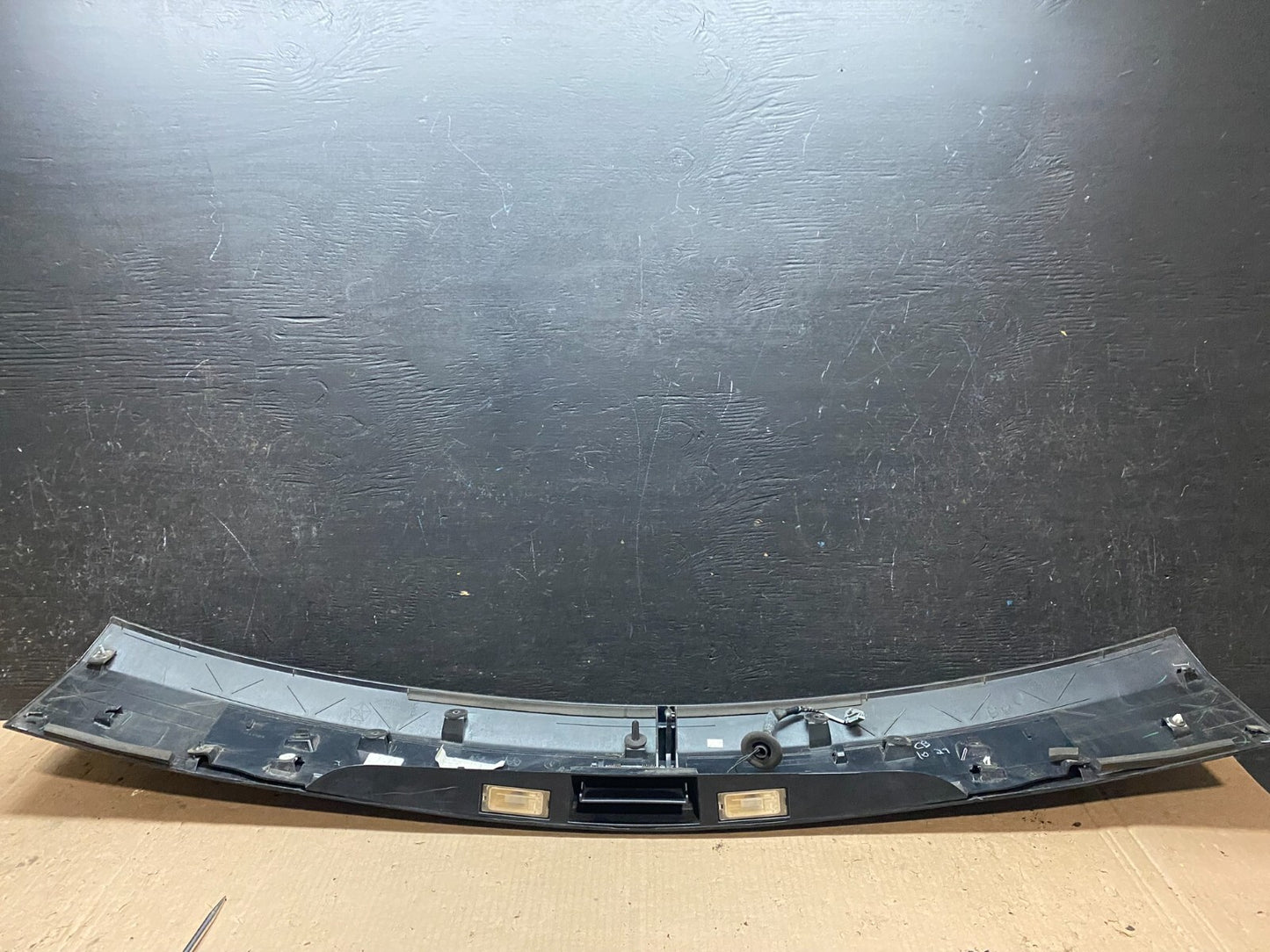 2011-2018 Dodge Grand Caravan Black Rear Tail Gate Trim Molding Panel OEM J05496
