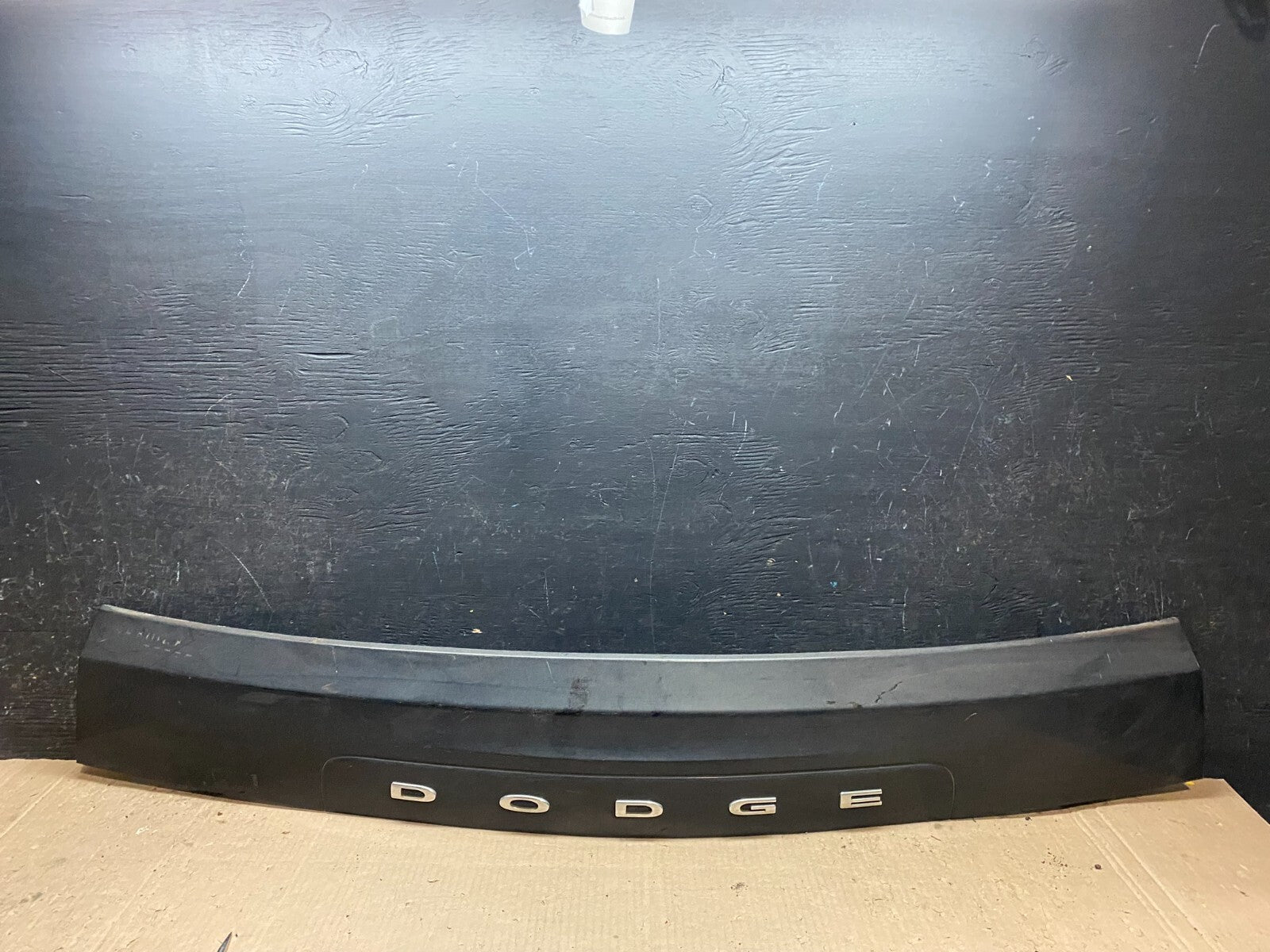 2011-2018 Dodge Grand Caravan Black Rear Tail Gate Trim Molding Panel OEM J05490