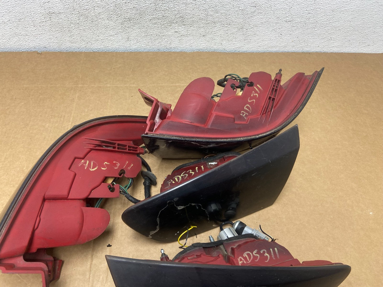 2008-2015 Mitsubishi Lancer Left+Right Set Tail Lights AD531113
