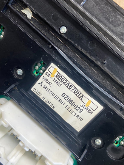 2009 2012 Mitsubishi Galant Radio A/C Heater Climate Control AH5347 DG8