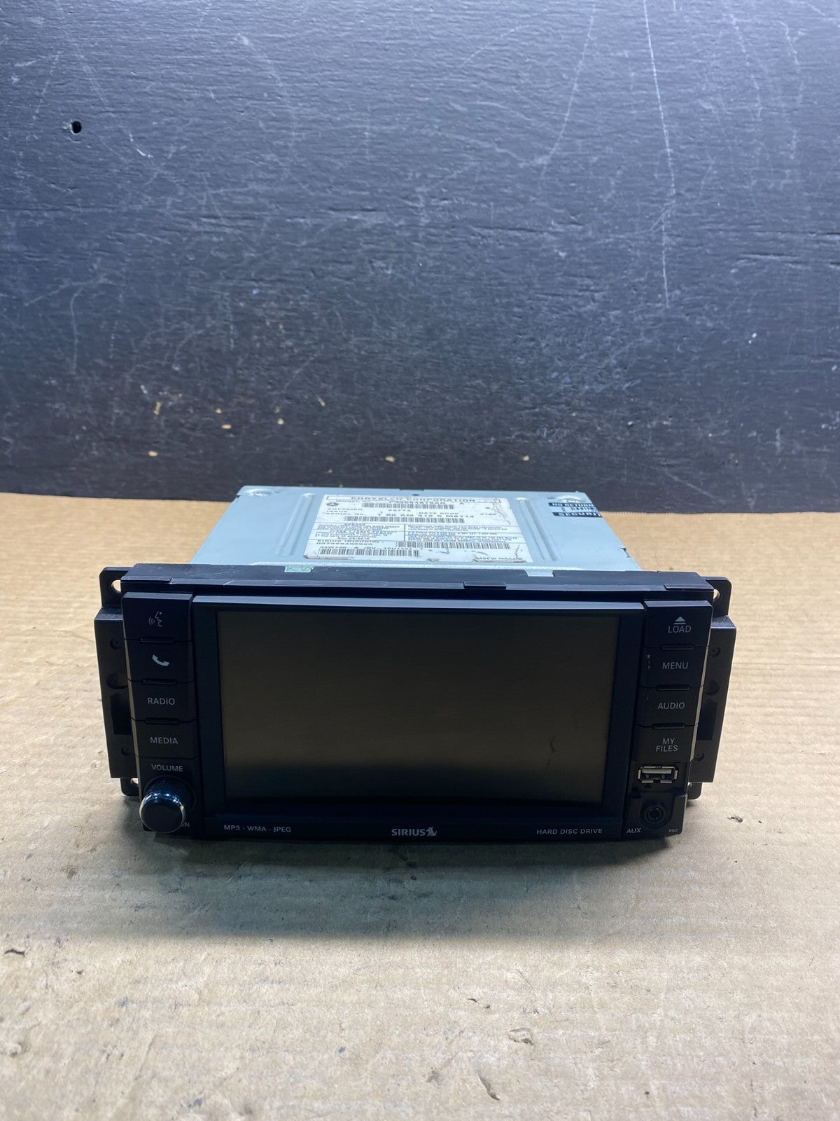 2007 2014 Jeep Dodge Chrysler Screen Display CD Player Satellite Radio af7843 Dg0
