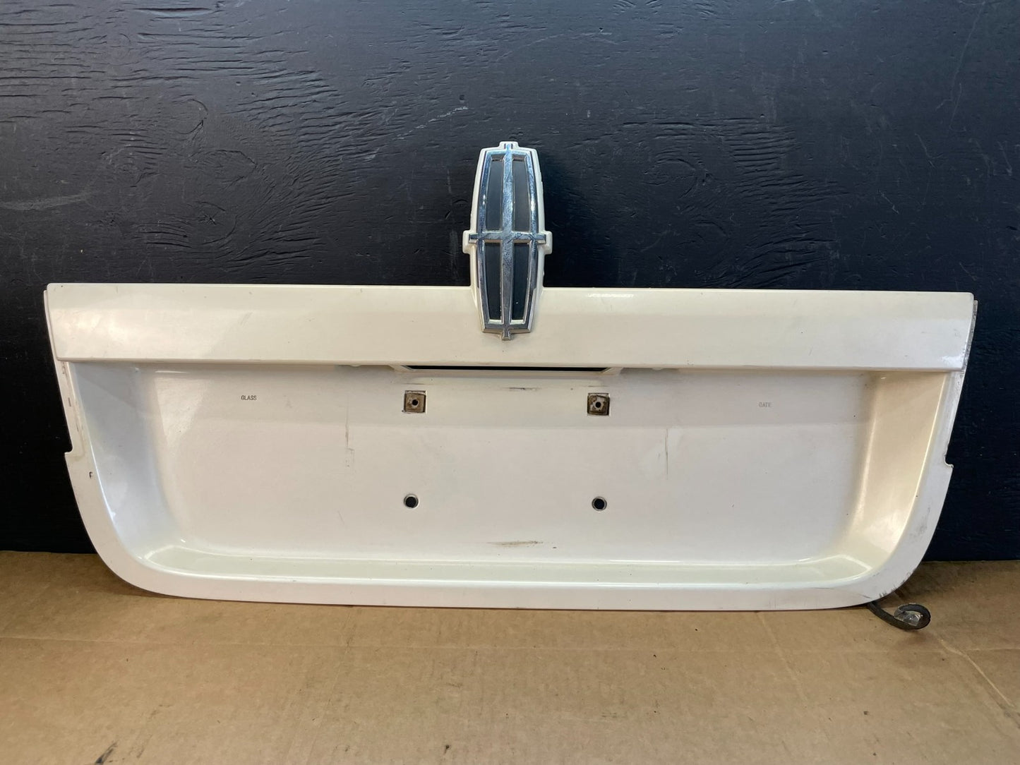2007 to 2014 Lincoln Navigator Trunk Liftgate License Plate AC5072 DG0