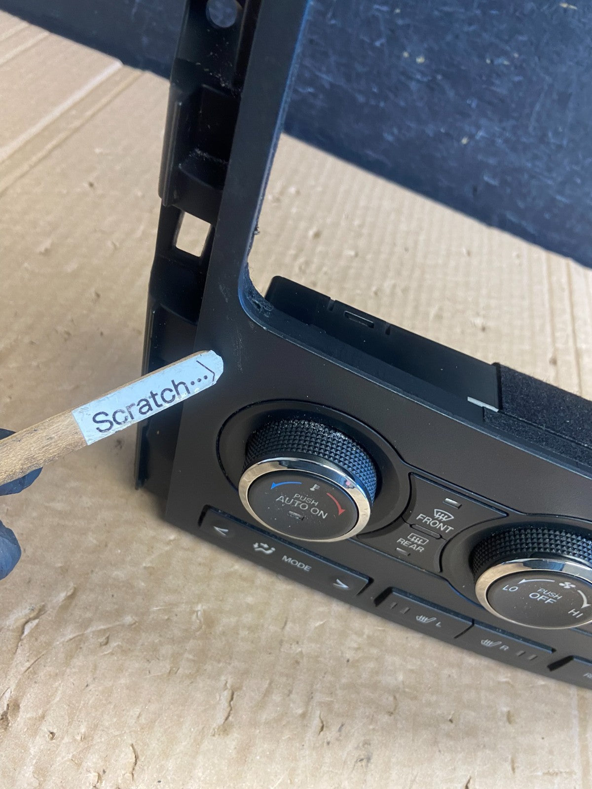 2010 - 2015 Mazda CX-9 Radio Dash Trim Bezel W/Vent AC Climate Control AF6275 DG3