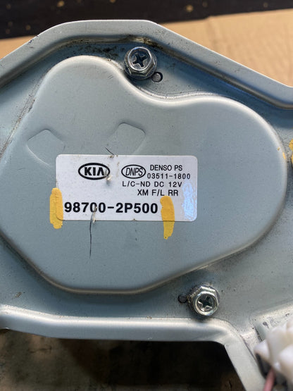 2014-2015 Kia Sorento Rear Glass Windshield Wiper Motor AA7466 DG6