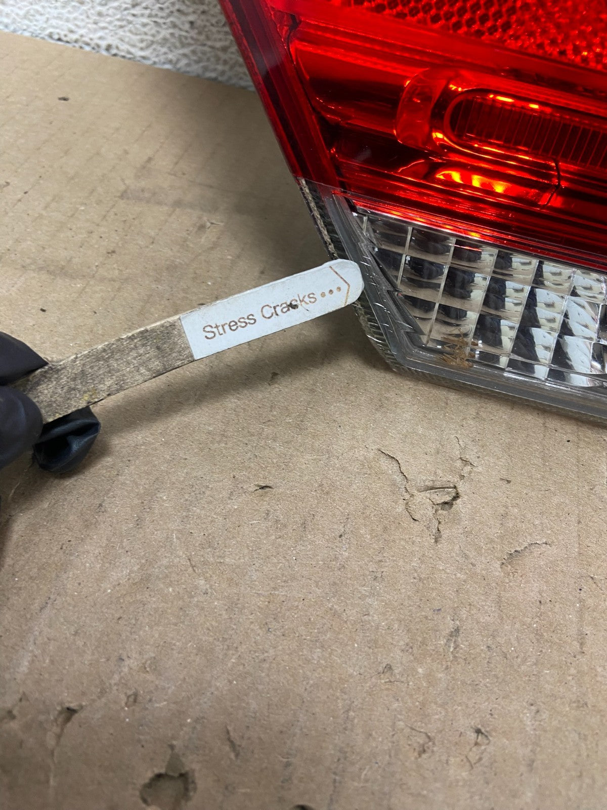 2011 to 2012 Toyota Avalon Left Driver Side Tail Light Inner AI9674 LK4