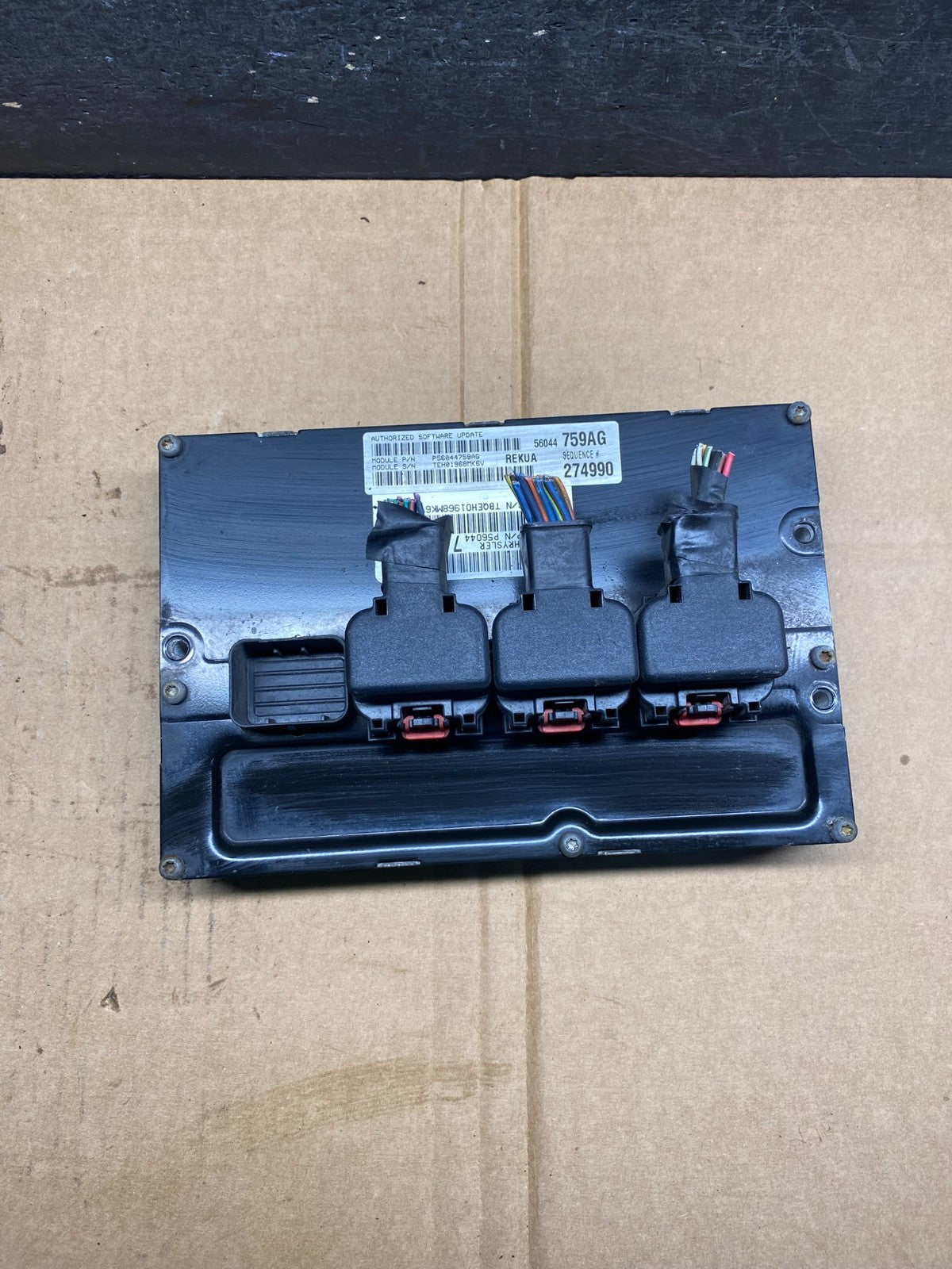 2005 to 2006 Jeep Grand Cherokee 3.7L Ecm Ecu Computer AI9989 DW0