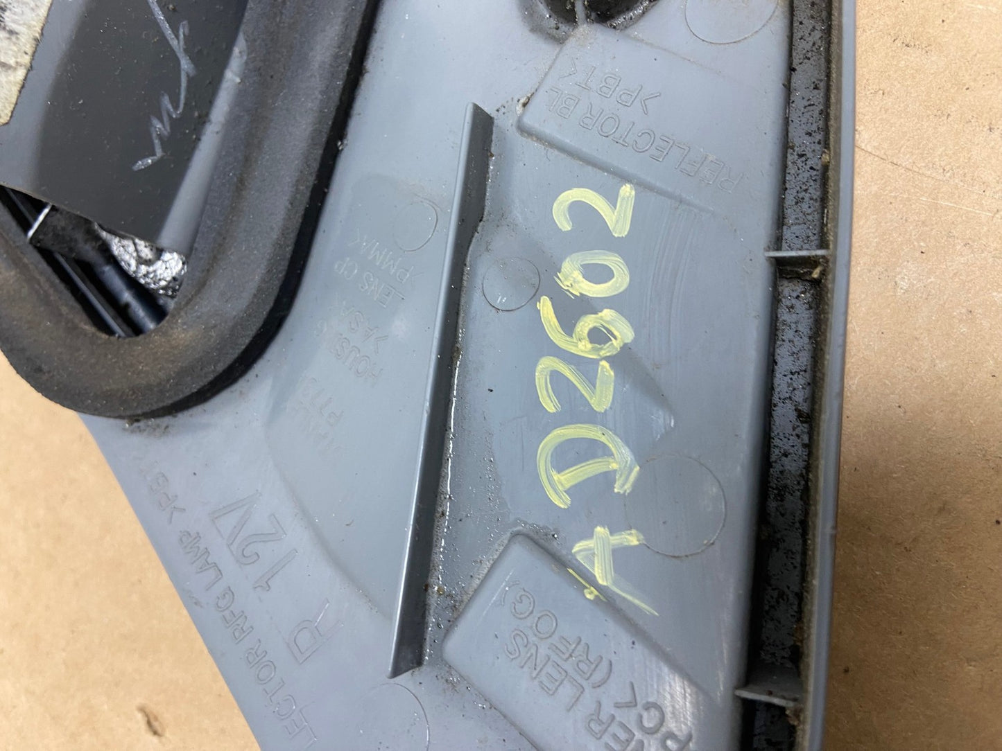 2009-2012 Mitsubishi Galant Right Passenger RH Inner Tail Light AD2602 LK6