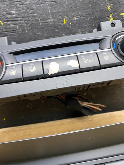 2007-2013 Bmw X5 AC Heater Climate Control Temperature Panel Trim Oem x1465 DG1