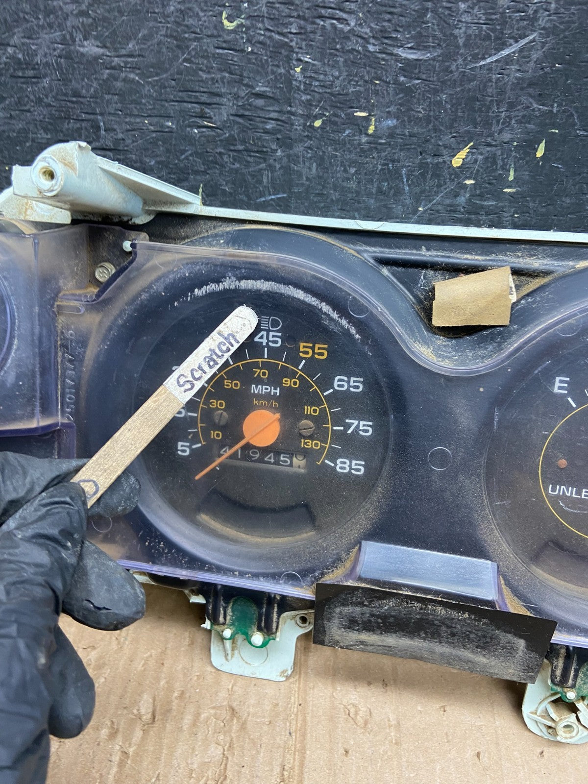 1973 to 1987 Chervolet GMC Truck Gauge Cluster Instrument AF16482