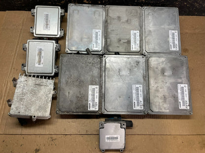 Mix of 10 Chevrolet ECM Engine Computer Module AB31711
