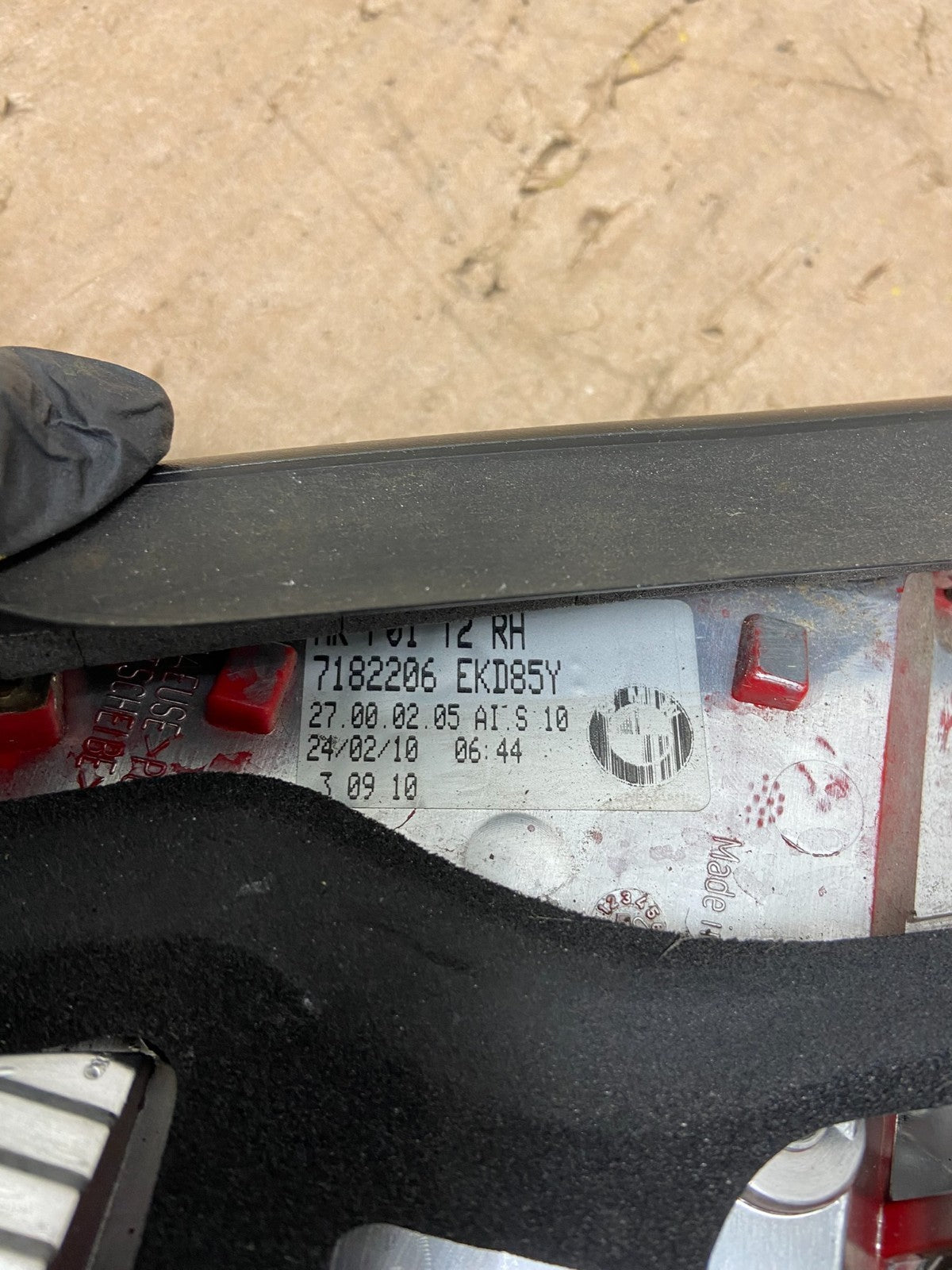 2009 - 2012 Bmw 7-Series F01 F02 750i Right Passenger Inner Tail Light Y0264 DW7