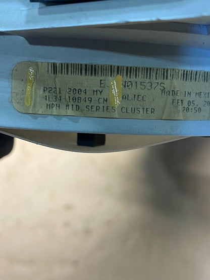 2004 2008 Ford F150 F-150 FX4 Speedometer Cluster Gauge ae7625 DG4