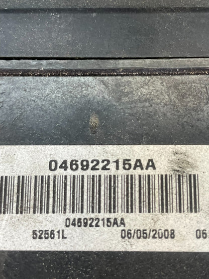 2009 Jeep Grand Cherokee Fuse Box Relay Panel P04692221AF AC5477 DG2