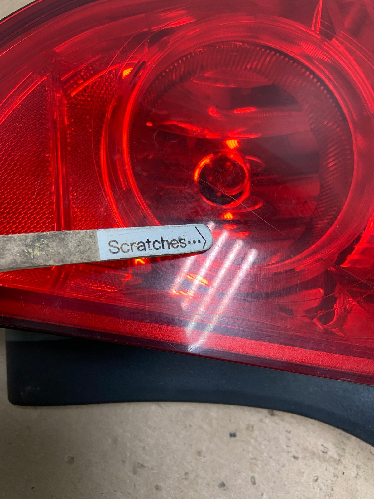 2008 2012 Chevrolet Malibu Right Passenger RH Side Tail Light AF5087 LK3